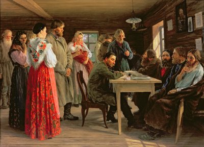 A District Court, 1888 by Mikhail Ivanovich Zoshchenko